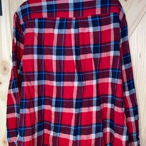 Chaps Flannel Button Down Shirt